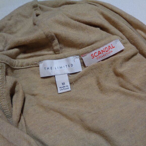 The Limited Scandal Collection tan cardigan in size medium - Picture 5 of 7